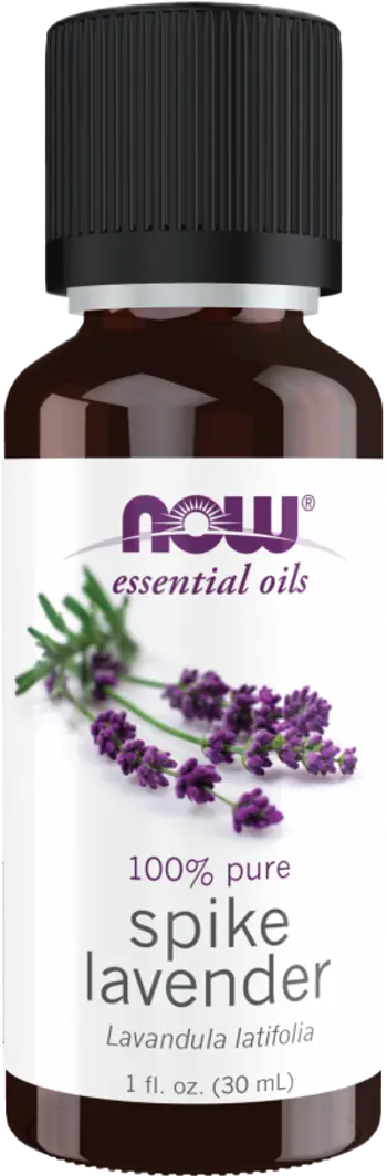 NOW Foods Spike Lavender 100% Pure Lavandula Latifolia 100% Чисто Етерично Масло от Лавандула - 30 мл