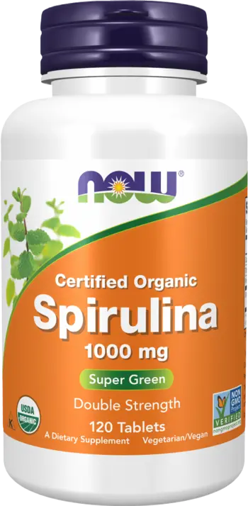 NOW Foods Spirulina 1000 мг Спирулина