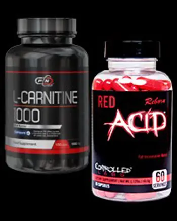 L-carnitine 1000 60 капсули / Red Acid Reborn 30 капсули