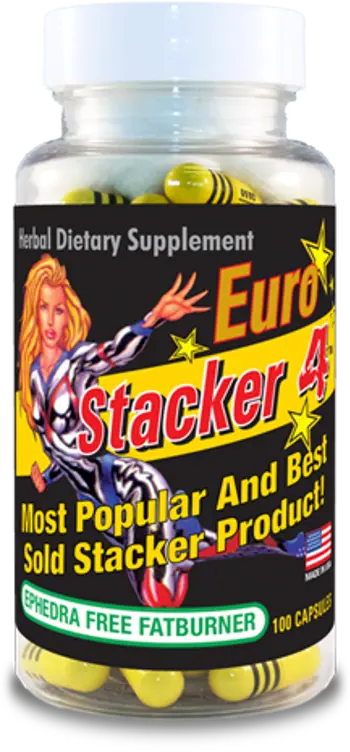 Stacker Stacker 4 Мощен фетбърнър за изгаряне на мазнини х 100 капсули
