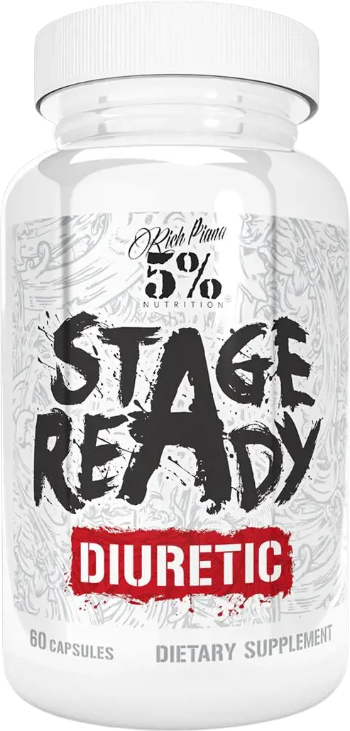 Rich Piana 5% Nutrition Stage Ready Diuretic Мощен диуретик за максимална дефиниция - 60 капсули