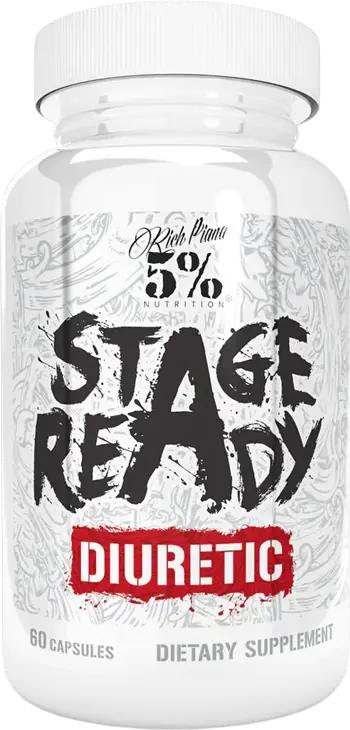 Rich Piana 5% Nutrition Stage Ready Diuretic Мощен диуретик за максимална дефиниция - 60 капсули