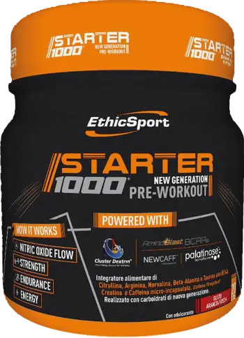 EthicSport STARTER 1000 New Generation Pre-Workout Предтренировъчен комплекс