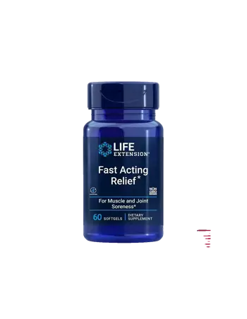 Life Extension Fast Acting Relief Стави и мускули - бързо облекчение х 60 софтгел капсули