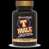 NaturesPlus T-MALE Testosterone Support for Men Стимулатор на тестостерона 60 капсули