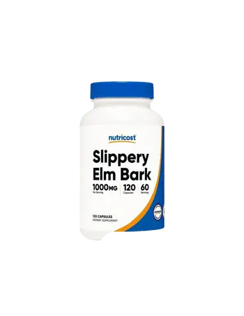 Nutricost Slippery Elm Bark Червен бряст (кора) 500 mg х 120 капсули