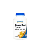 Nutricost Ginger Root Extract Стомашно-чревно здраве - Джинджифил (корен) х 240 капсули