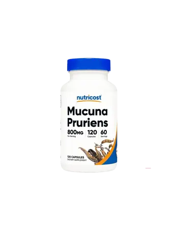 Nutricost Mucuna Pruriens / Кадифен боб В подкрепа на нервната система х 120 капсули