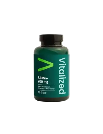 Стрес и добро настроение - САМ-е 200 mg + витамин С, В6, В12 и фолиева киселина - SAMe+, 60 капсули