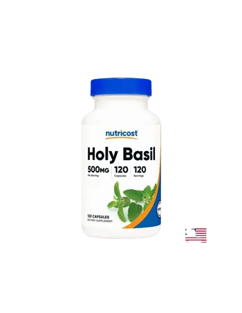 Nutricost Holy Basil 500 mg Тулси / Свещен босилек х 120 капсули