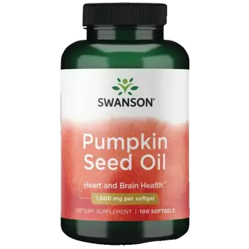 Swanson Pumpkin Seed Oil Масло от Тиквено Семе за здраве на простатата и сърцето