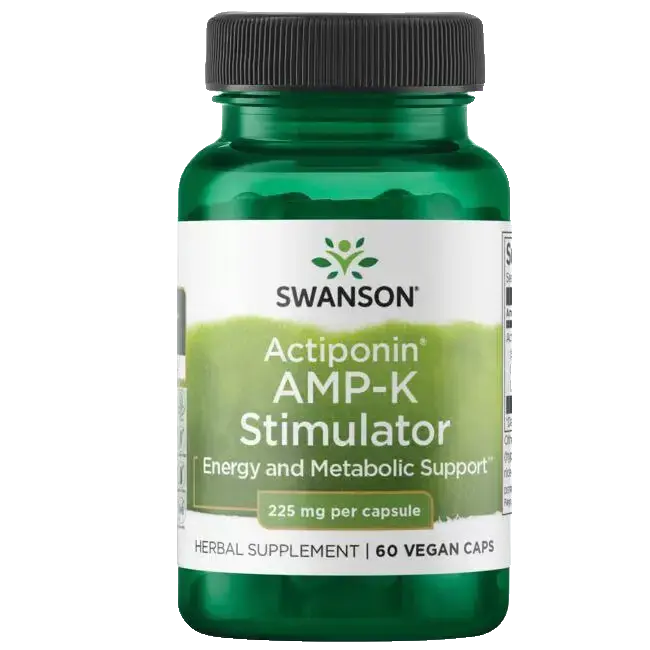 Swanson Actiponin AMP-K Stimulator Енергия и Метаболитна Подкрепа