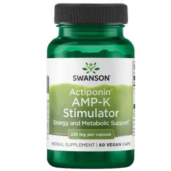Swanson Actiponin AMP-K Stimulator Енергия и Метаболитна Подкрепа