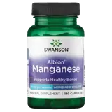 Swanson Albion Манган 10 мг За здрави кости и метаболизъм х 180 капсули