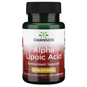 Swanson Alpha Lipoic Acid Алфа липоева киселина 50 мг х 120 капсули