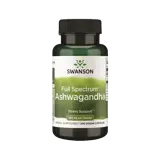 Swanson Full Spectrum Ashwagandha Подкрепа при стрес х 100 веган капсули