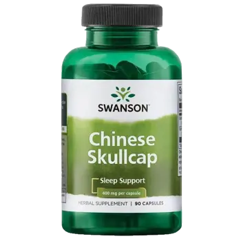 Swanson Байкалски шлемник (Chinese Skullcap) За спокоен сън и здраве на черния дроб х 90 капсули