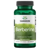 Swanson Berberine 400 мг Берберин за сърдечно-съдово здраве и метаболизъм х 60 капсули