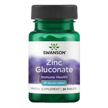 Swanson Zinc Gluconate За силен имунитет и клетъчно здраве