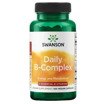 Swanson Daily B-Complex Ежедневен B-комплекс за енергия и метаболизъм х 100 веге капсули