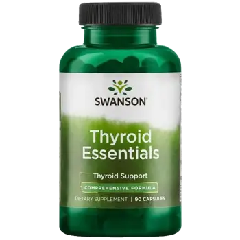 Swanson Thyroid Essentials Добавка за Щитовидната Жлеза х 90 капсули