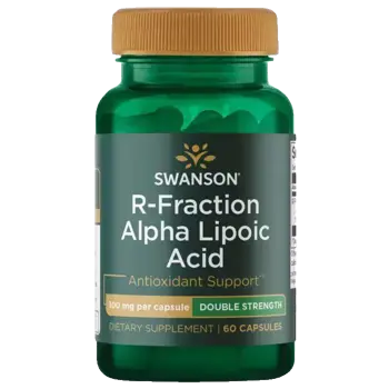 Swanson Double Strength R-Fraction Alpha Lipoic Acid Двойна сила Р-фракция Алфа-липоева киселина