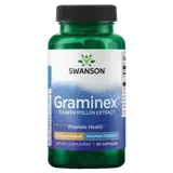 Swanson Graminex Flower Pollen Extract Максимална Сила за здравето на простатата и пикочните пътища х 60 капсули
