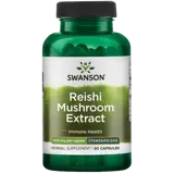 Swanson Reishi Mushroom Extract Стандартизиран екстракт от гъба Рейши х 90 капсули