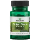 Swanson Ginkgo Biloba Extract В подкрепа на паметта и концентрацията х 30 капсули