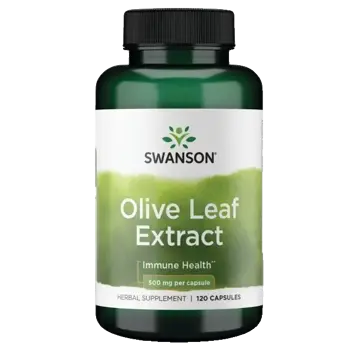 Swanson Olive Leaf Extract Екстракт от Маслинови Листа 500 мг х 120 капсули