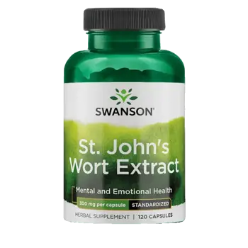 Swanson St. John's Wort Extract Стандартизиран екстракт от жълт кантарион х 120 капсули