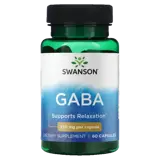Swanson GABA За спокойствие и релаксация х 60 капсули