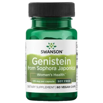 Swanson Genistein from Sophora Japonica без соя В подкрепа на женското здраве х 60 веге капсули