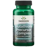 Swanson Glutathione Precursor Complex Комплекс за подкрепа на глутатиона х 60 капсули