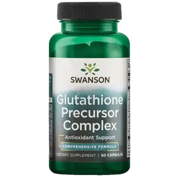 Swanson Glutathione Precursor Complex Комплекс за подкрепа на глутатиона х 60 капсули