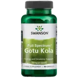 Swanson Full Spectrum Gotu Kola В подкрепа на мозъка и кръвообращението х 60 капсули