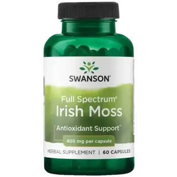 Swanson Full Spectrum Irish Moss Пълен спектър ирландски мъх х 60 капсули