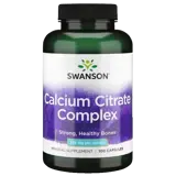 Swanson Calcium Citrate Complex Комплекс Калциев Цитрат за Здрави Кости х 100 капсули