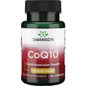 Swanson CoQ10 30 mg За сърдечно-съдово здраве х 60 капсули