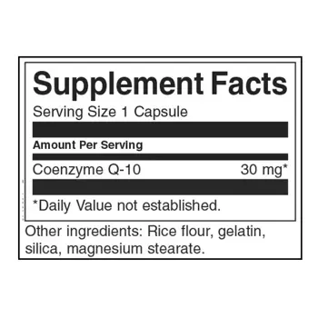Swanson CoQ10 30 mg За сърдечно-съдово здраве х 60 капсули