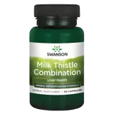 Swanson Milk Thistle Combination Билкова комбинация за здравето на черния дроб х 60 капсули