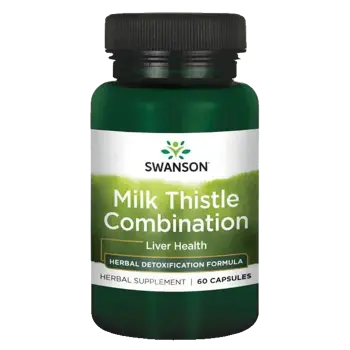 Swanson Milk Thistle Combination Билкова комбинация за здравето на черния дроб х 60 капсули