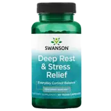 Swanson Deep Rest & Stress Relief Комплекс за облекчаване на стреса с KaraCalm 60 веган капсули