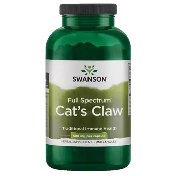 Swanson Full Spectrum Cat's Claw Котешки нокът пълен спектър х 250 капсули