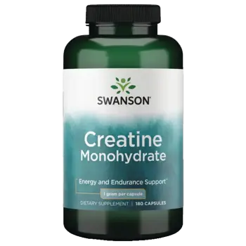 Swanson Creatine Monohydrate Креатин Монохидрат х 180 капсули