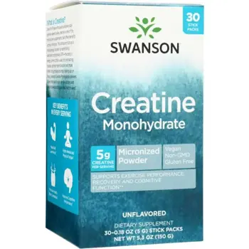 Swanson Creatine Monohydrate Пакетчета – без вкус