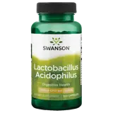 Swanson Lactobacillus Acidophilus Подкрепа за храносмилането и имунитета х 100 капсули