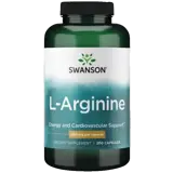 Swanson L-Arginine 500 mg За енергия и сърдечно-съдова подкрепа х 200 капсули