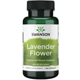 Swanson Lavender Flower Лавандулов цвят 400 мг - 60 капсули