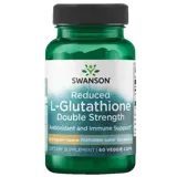 Swanson L-Glutathione Double Strength Мощен антиоксидант за имунна подкрепа х 60 капсули
